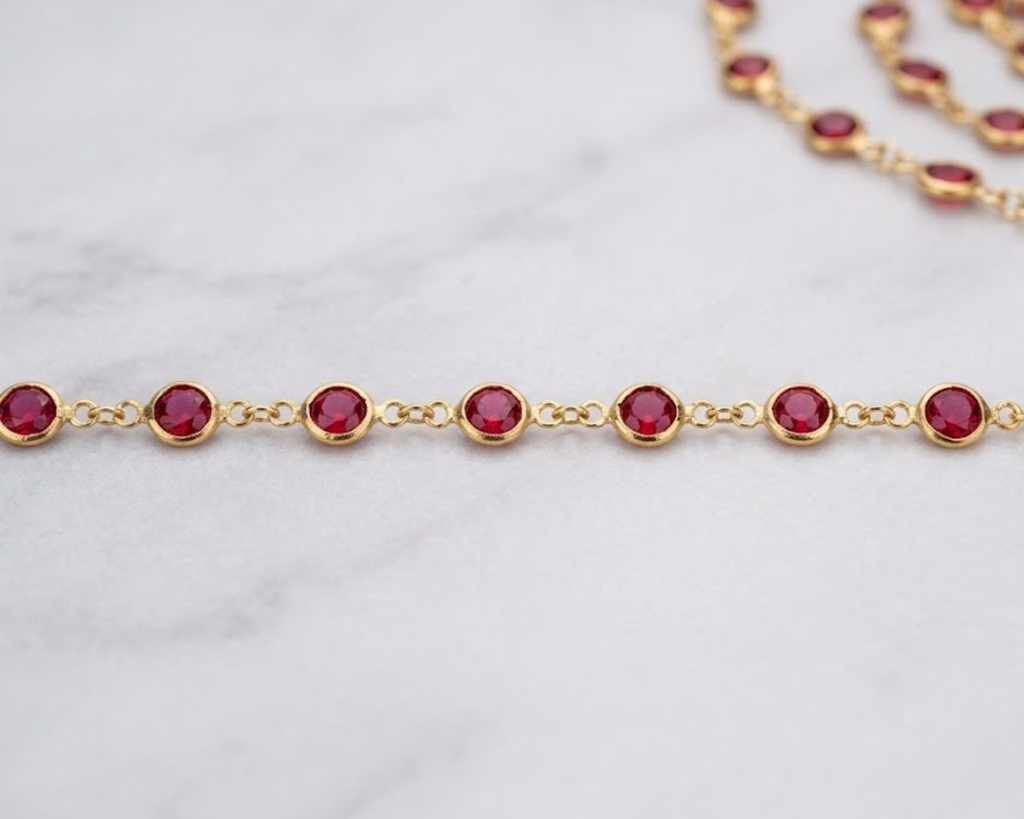 Scarlet Sun Belly Chain