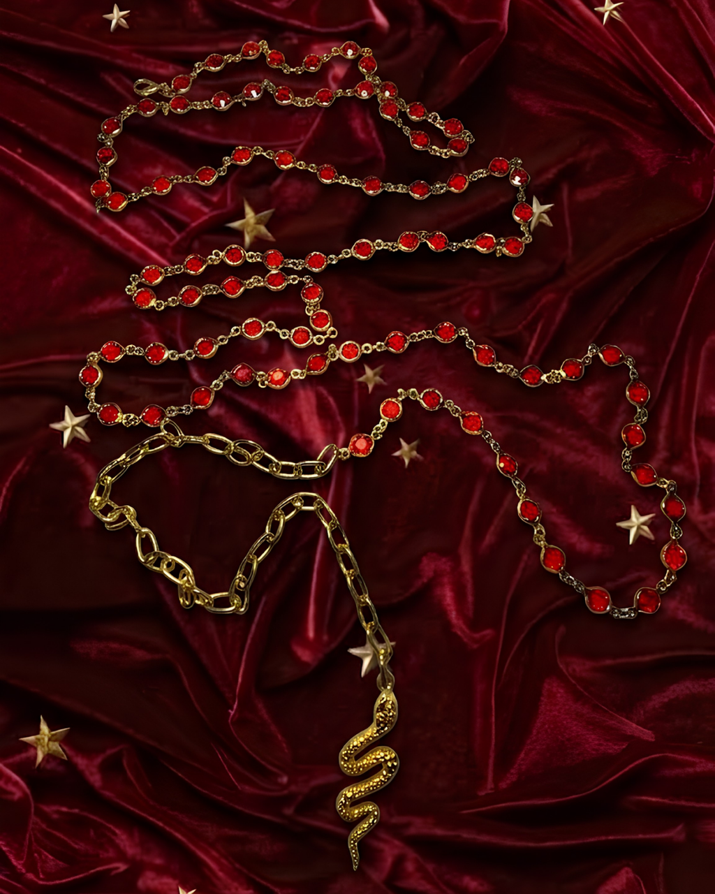 Scarlet Sun Belly Chain